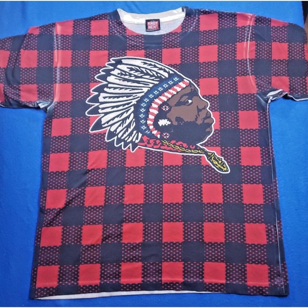 KROYWEN Notorious BIG Biggie Indian Head Penny T-Shirt Men's Size Large
